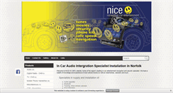 Desktop Screenshot of niceincar.com
